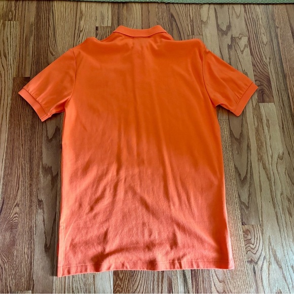 Polo Ralph Lauren Orange Medium Shirt Classic Style - Picture 7 of 7